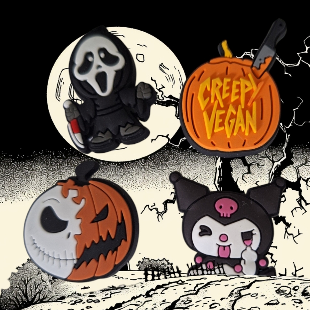 🍊NWOT Halloween shoe charms